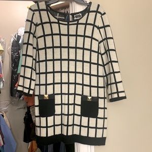 Black & White Sweater Tunic